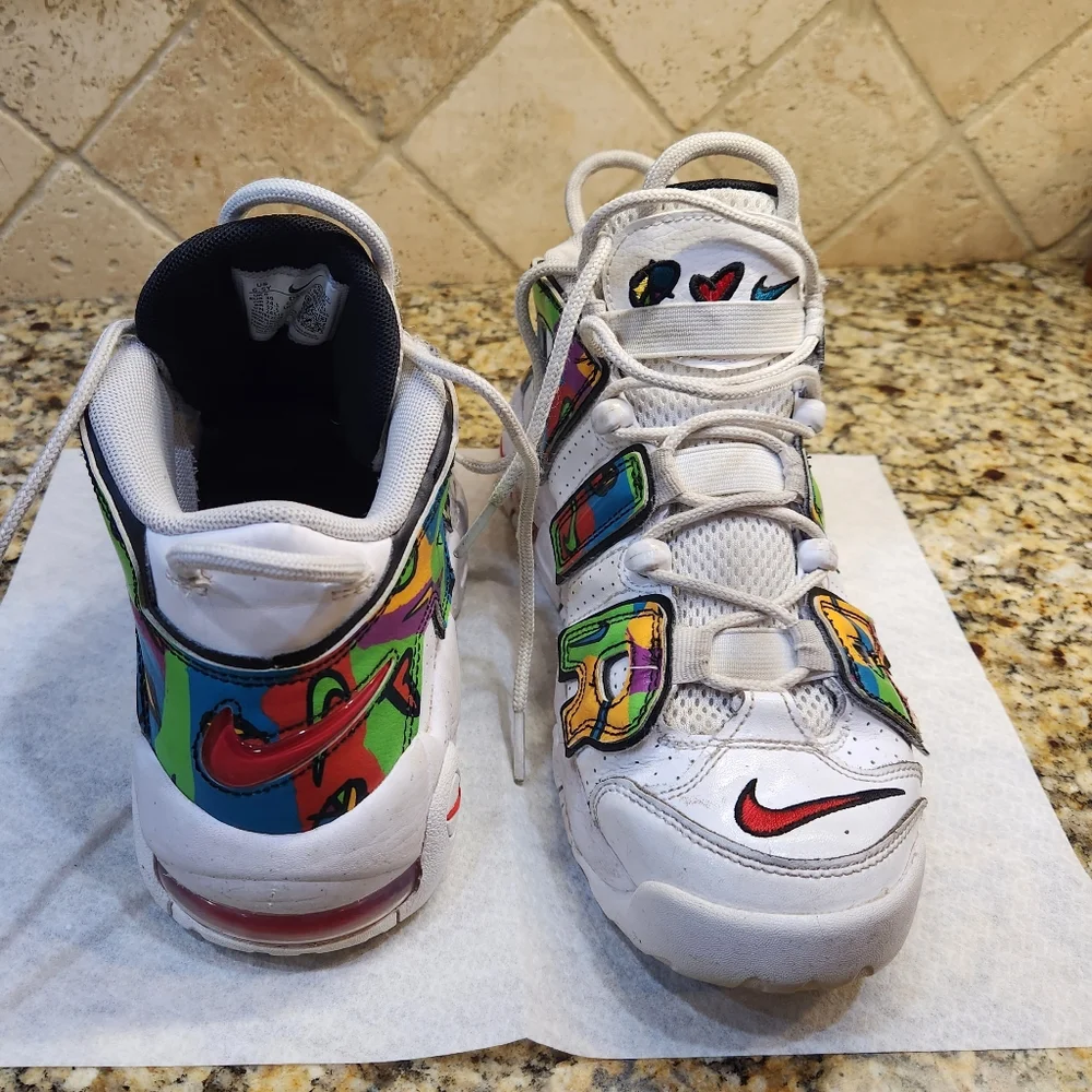 Nike Air Uptempo colorful sneakers - Picture 2 of 6